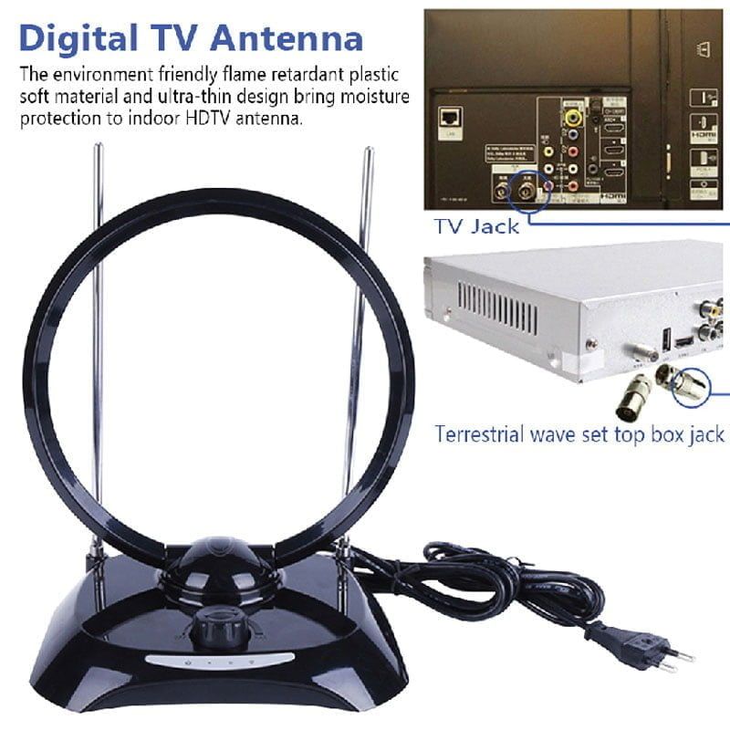 Φορητή ψηφιακή κεραία τηλεόρασης - Digital HDTV Antenna TV Receiver DVB-T-FD-O OEM