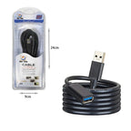 RUN&TENG Καλώδιο USB θηλυκό σε αρσενικό 3m R&T-11476 - USB FM/FM Extension cable RUN&TENG