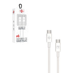 Wisdomup Καλώδιο Φόρτισης USB-C σε USB-C PD 66W 1m SJX-20CC – USB-C to USB-C PD 66W Fast Charging Cable OEM