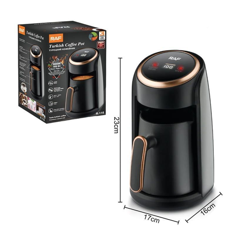 RAF Μηχανή Ελληνικού 300ml 600W R.116 - 3in1 Turkish Coffee Pot RAF