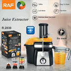 RAF 4σε1 Αποχυμωτής 1.5L 1200W R.2830 - 4in1 Juicer Extractor RAF
