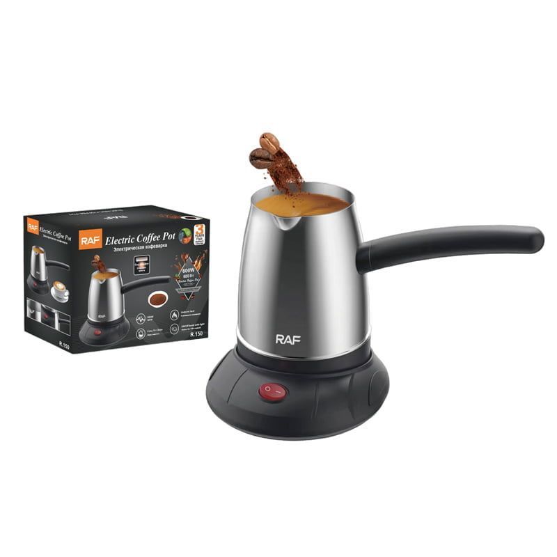 RAF Ηλεκτρικό Μπρίκι 600W με Χωρητικότητα 500ml R.150 - Electric Coffee Pot OEM