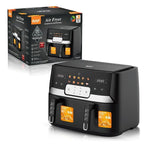 RAF Φριτέζα Αέρος με Αποσπώμενο Κάδο 9lt 1700+1700W R.5272 - Air Fryer RAF
