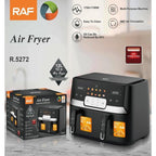 RAF Φριτέζα Αέρος με Αποσπώμενο Κάδο 9lt 1700+1700W R.5272 - Air Fryer RAF
