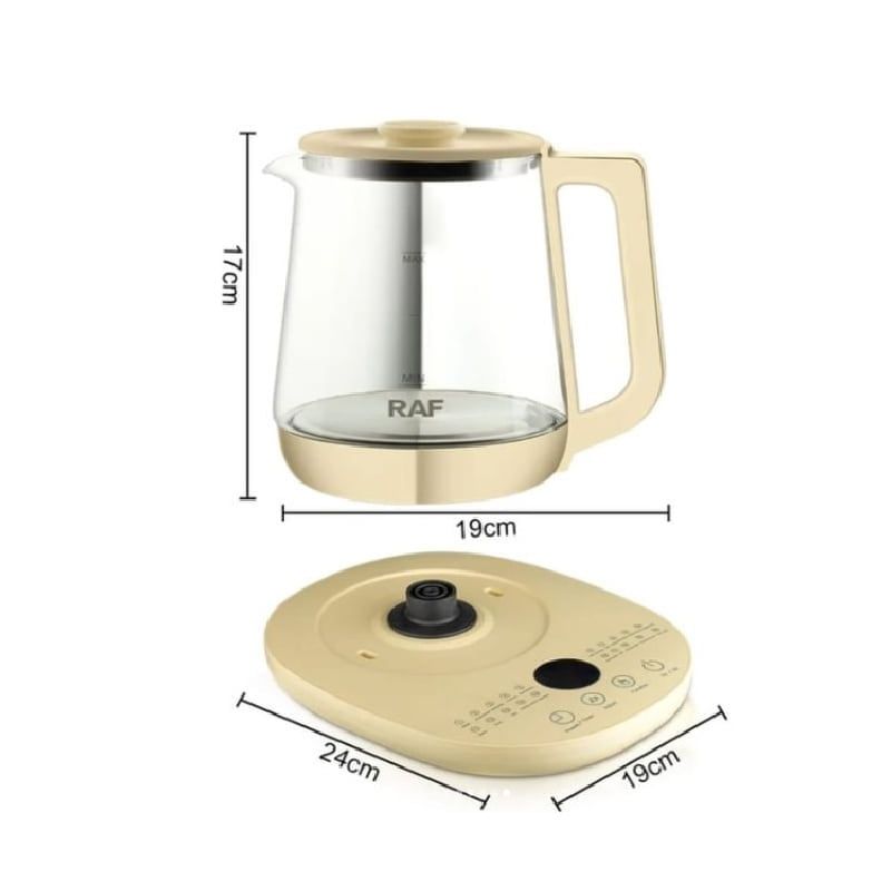 Raf Ηλεκτρικός βραστήρας 1.5L 800W R.7937 - Multifunctional Health Pot RAF