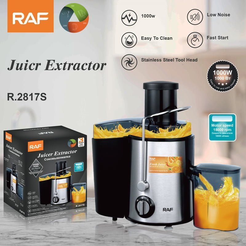 RAF Αποχυμωτής 450ml 280W R.2817S - Juicer Extractor RAF