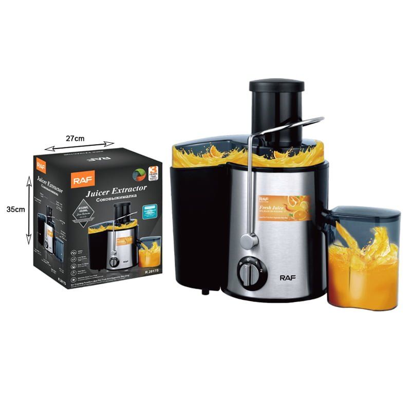 RAF Αποχυμωτής 450ml 280W R.2817S - Juicer Extractor RAF