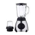 RAF Μπλέντερ με Γυάλινη Κανάτα 1.5lt 1000W Inox R.295 - Electric Blender RAF