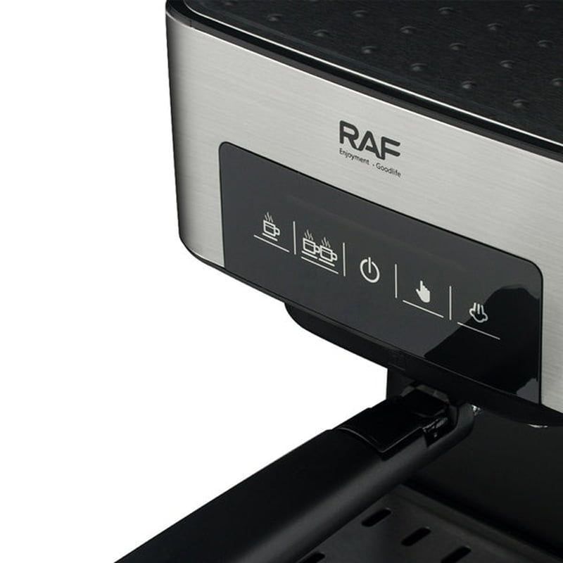RAF Καφετιέρα Εσπρεσσιέρα με Ακροφύσιο 1.6L 850W R.136 - Espresso Coffee Maker RAF