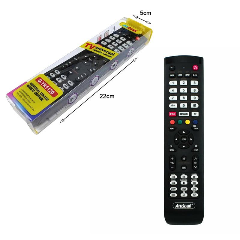 Andowl universal τηλεχειριστήριο τηλεόρασης Q-YK1120 - TV Universal Remote Control OEM