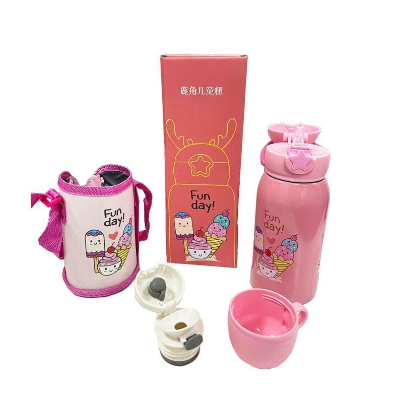 Παιδικό Παγούρι Θερμός - Kids Water Bottle - Πράσινο OEM