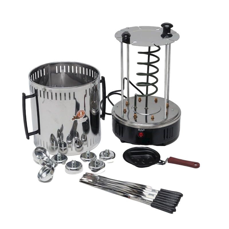 Raf R.8612 Ηλεκτρική Κάθετη Ψησταριά 1000W 6pcs - Electric Skewers RAF