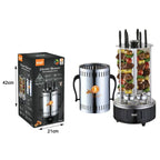 Raf R.8612 Ηλεκτρική Κάθετη Ψησταριά 1000W 6pcs - Electric Skewers RAF