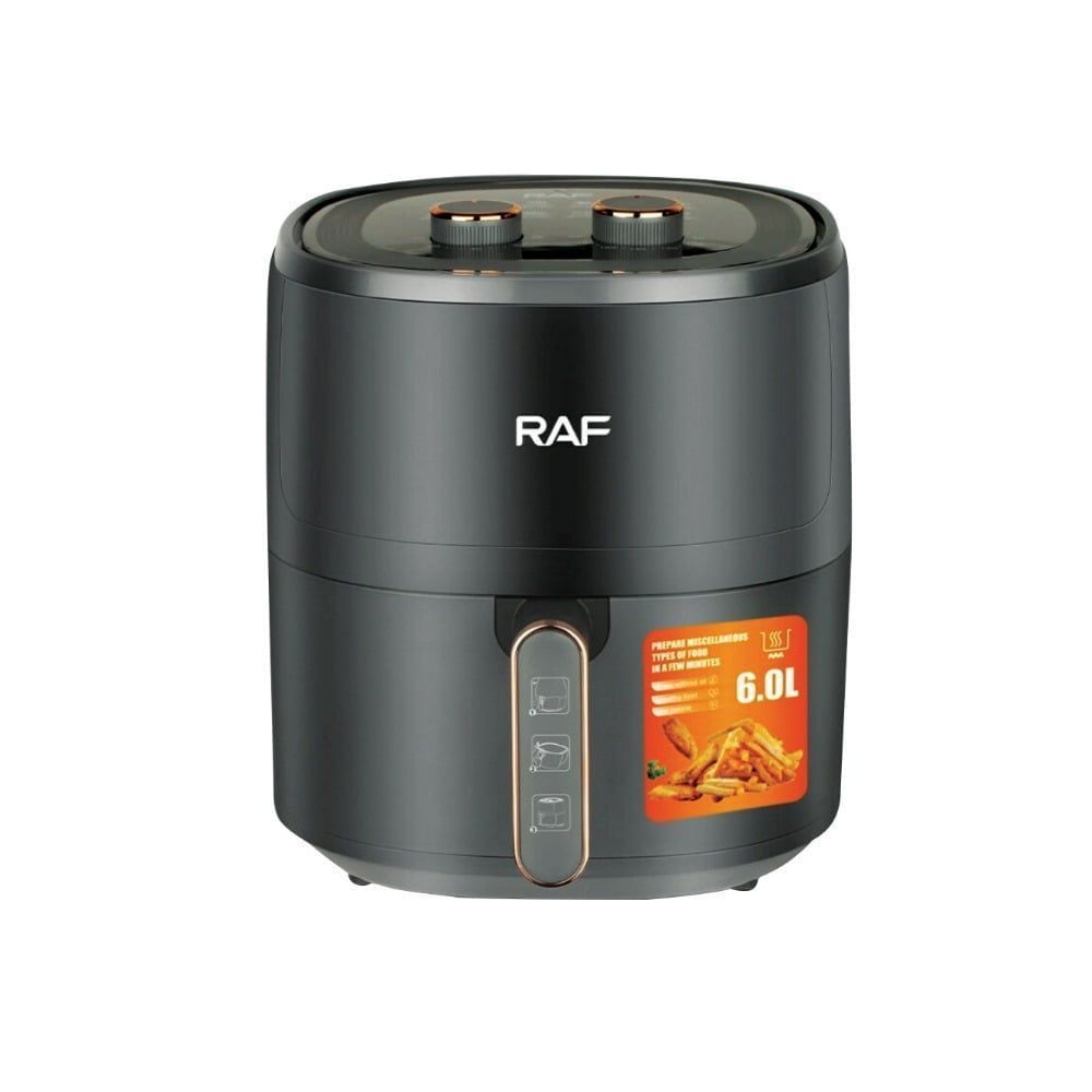 RAF Φριτέζα Αέρος με Αποσπώμενο Κάδο 1500W 6.0L R.5325 - Air Fryer RAF