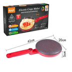RAF Αντικολλητική Ηλεκτρική Κρεπιέρα 600W R.5209 - Electric Crepe Maker RAF