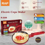 RAF Αντικολλητική Ηλεκτρική Κρεπιέρα 600W R.5209 - Electric Crepe Maker RAF