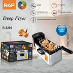 RAF Φριτέζα λαδιού inox 2000W 3.0L R.5299 - Deep Fryer RAF