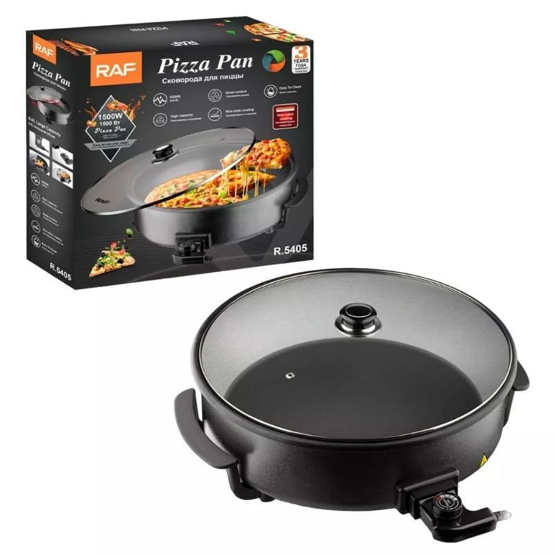 RAF Συσκευή Μαγειρέματος Πίτσας 1500W 6.0L R.5405 - Pizza Pan RAF