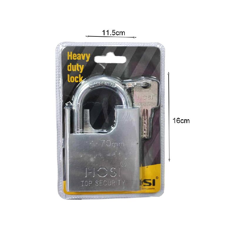 Hosi Ατσάλινο Λουκέτο Ασφαλείας 70mm - Padlock Hosi