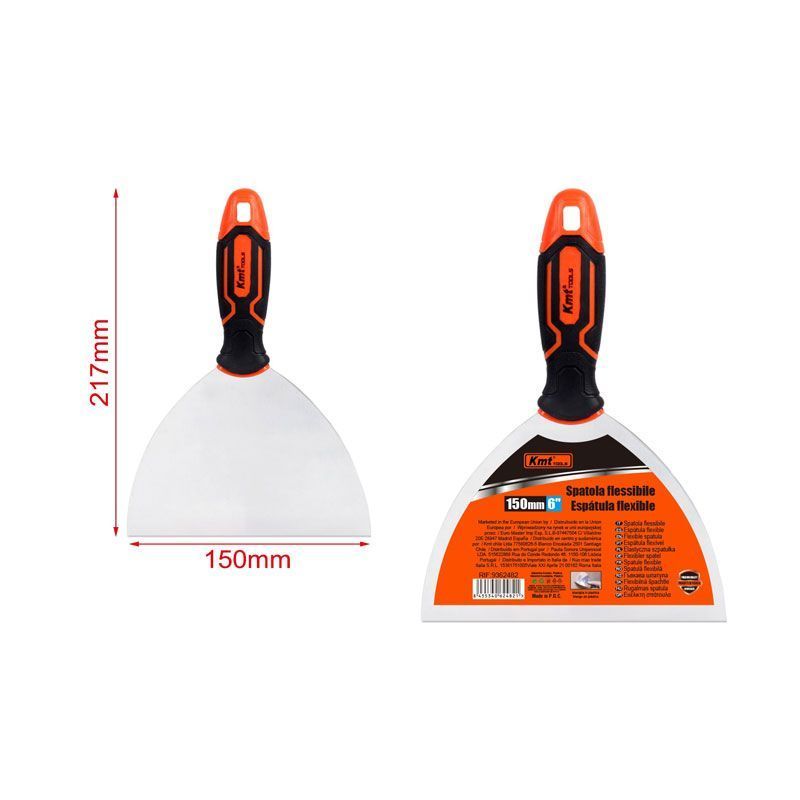 KMT Μεταλλική σπάτουλα 15cm - Metal spatula OEM