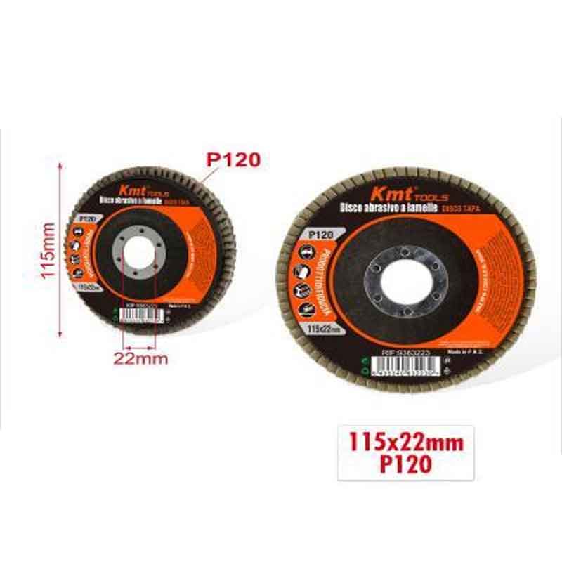 KMT Δίσκος Λείανσης P120 115x22mm- Sanding Disc KMT