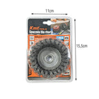 KMT Tools Συρματόβουρτσα για Δράπανο 75mm M14 - Drill Brush KMT