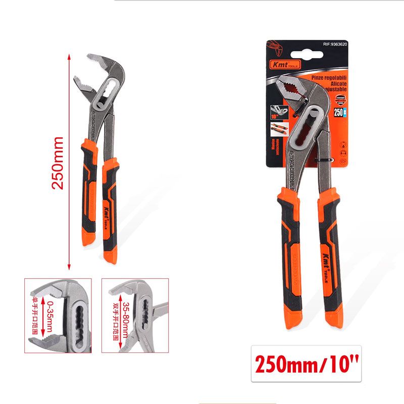 KMT Γκαζοτανάλια - Κάβουρας 250mm 10"- Pliers Wrench OEM