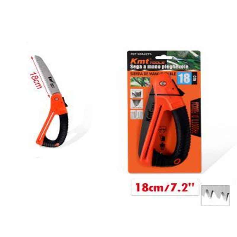 KMT Πτυσσόμενο Πριόνι Χειρός 180mm - KMT Folding Hand Saw 180mm KMT