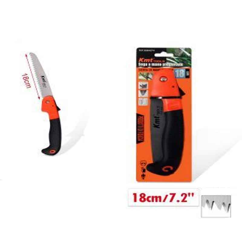 KMT Πτυσσόμενο Πριόνι Χειρός 180mm - KMT Folding Hand Saw 180mm KMT