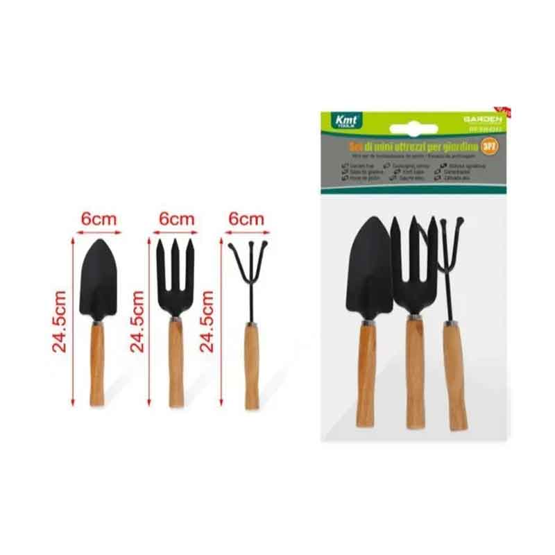 KMT Σετ Εργαλείων Κήπου 3 Τεμάχια - Garden Tool Set 3 Pieces KMT