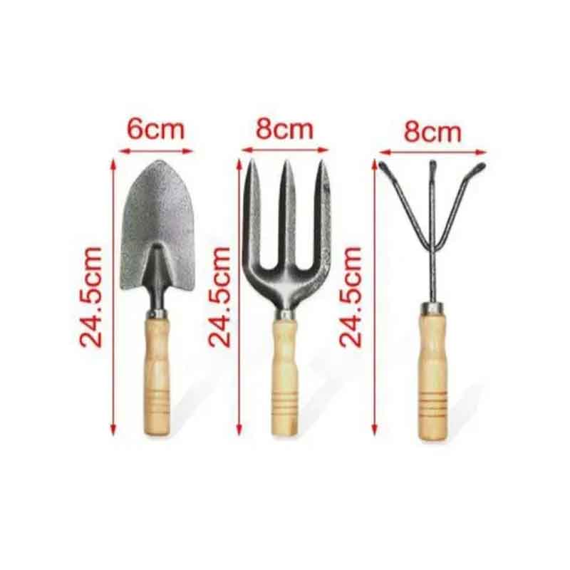 KMT Σετ Εργαλείων Κήπου 3 Τεμάχια - Garden Tool Set 3 Pieces KMT