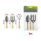KMT Σετ Εργαλείων Κήπου 3 Τεμάχια - Garden Tool Set 3 Pieces KMT