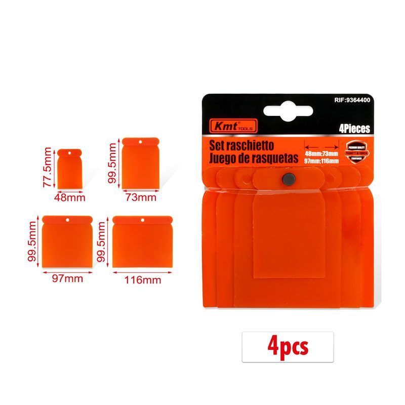 KMT Σπάτουλα πλαστική σετ 3 τεμαχίων - Plastic spatula OEM