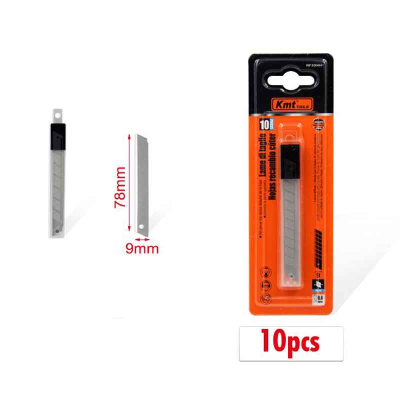KMT Tools Ανταλακτικά για Κοπίδι 9mm 10τμχ - Alternatives for Cutter KMT