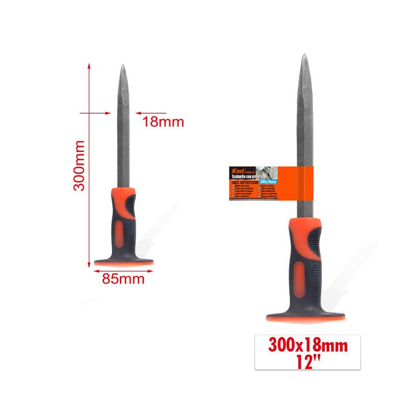 KMT Σκαρπέλο 300x18mm- Chisel with protection OEM