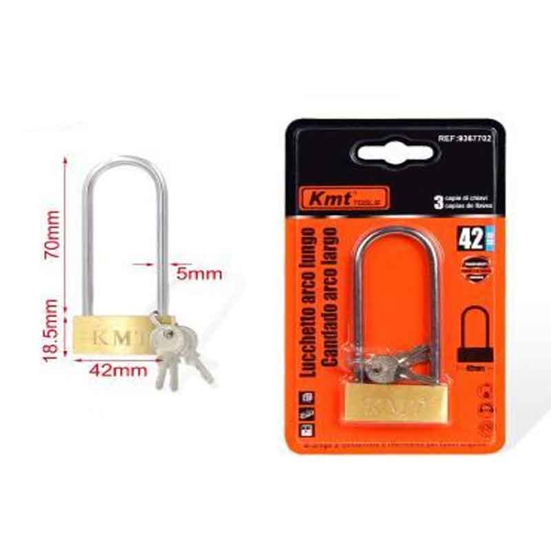 KMT Λουκέτο Ασφαλείας Με Κλειδάκι 42mm- Padlock OEM