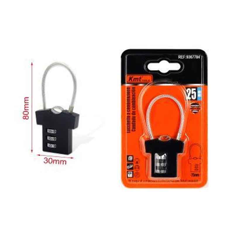 KMT Λουκέτο με Συνδυασμό 25mm - Coded Lock OEM