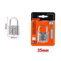 KMT Λουκέτο με Συνδυασμό 35mm - Coded Lock KMT
