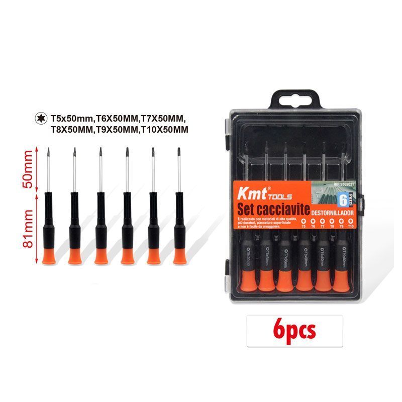 KMT Σετ Κατσαβίδια με μύτη allen - Screwdriver KMT