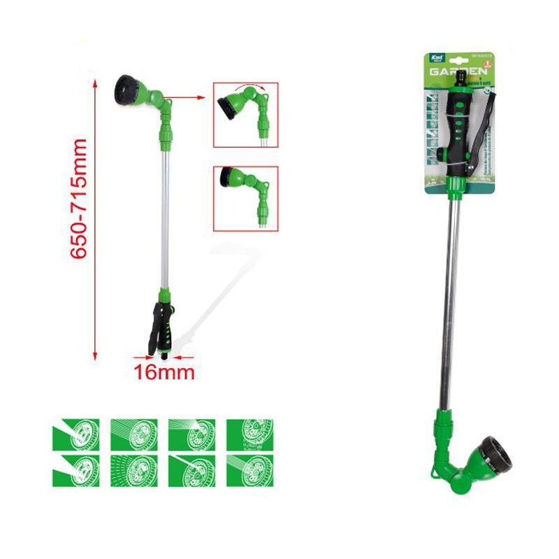 KMT Tools Εκτοξευτήρας Νερού 8 ρυθμίσεων με Κοντάρι 9369378 - 8 setting Water Sprayer with Pole KMT