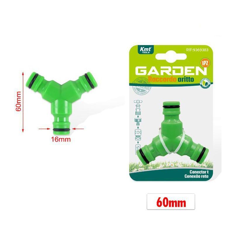 KMT Tools Ρακόρ Ποτίσματος Διακλαδωτής 60 Χιλιοστών - Watering Connector Splitter KMT