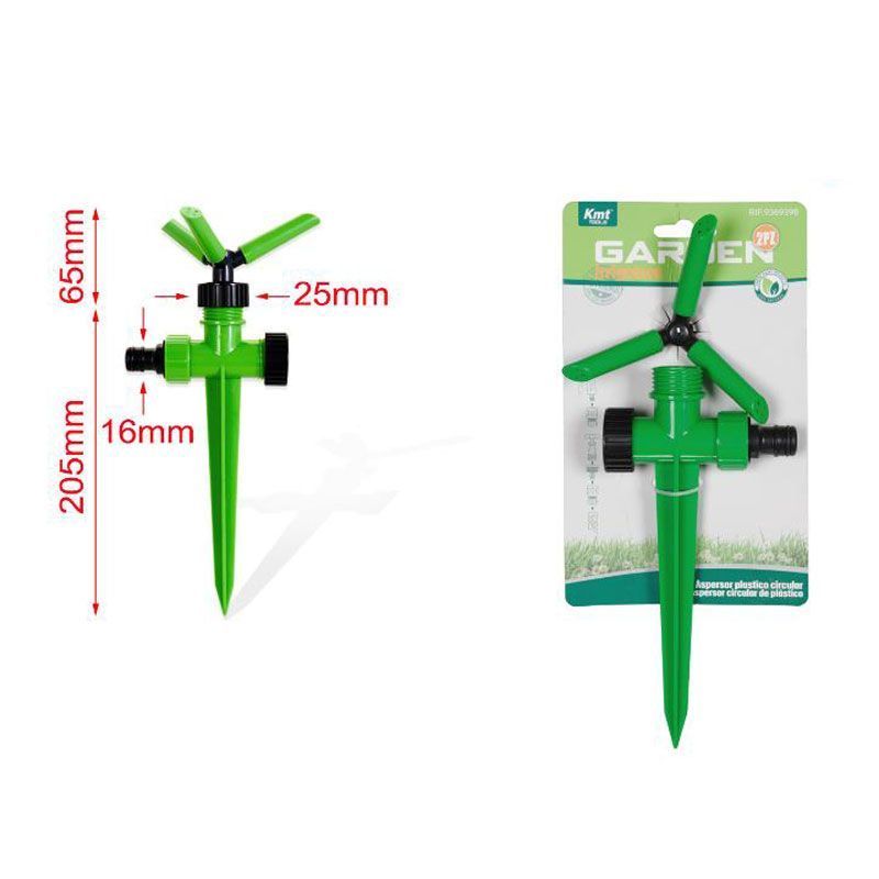 KMT Tools Tριπλό Καρφωτό-Μπεκ Ποτίσματος Κήπου 27cm - Triple Spike Garden Watering Nozzle KMT