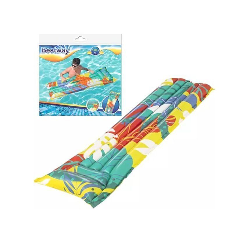 Bestway Fashion Φουσκωτό Στρώμα Θαλάσσης 183cm #44033 - Bestway inflatable floating mat OEM