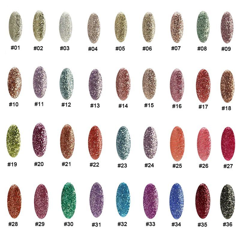 QBD Ημιμόνιμο Βερνίκι Silver Foil Color Gel Ν.01 UV&LED 15ml - 2 OEM