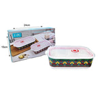 Κεραμικό Δοχείο Φαγητού 3 Θέσεων - Ceramic Split Bowl Box OEM