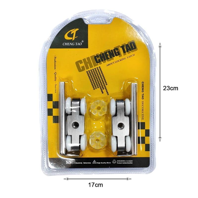 Cheng Tao Ροδάκι εξάρτημα συρόμενων πορτών - Wheels Shower Bathroom Glass Sliding Door Cheng Tao
