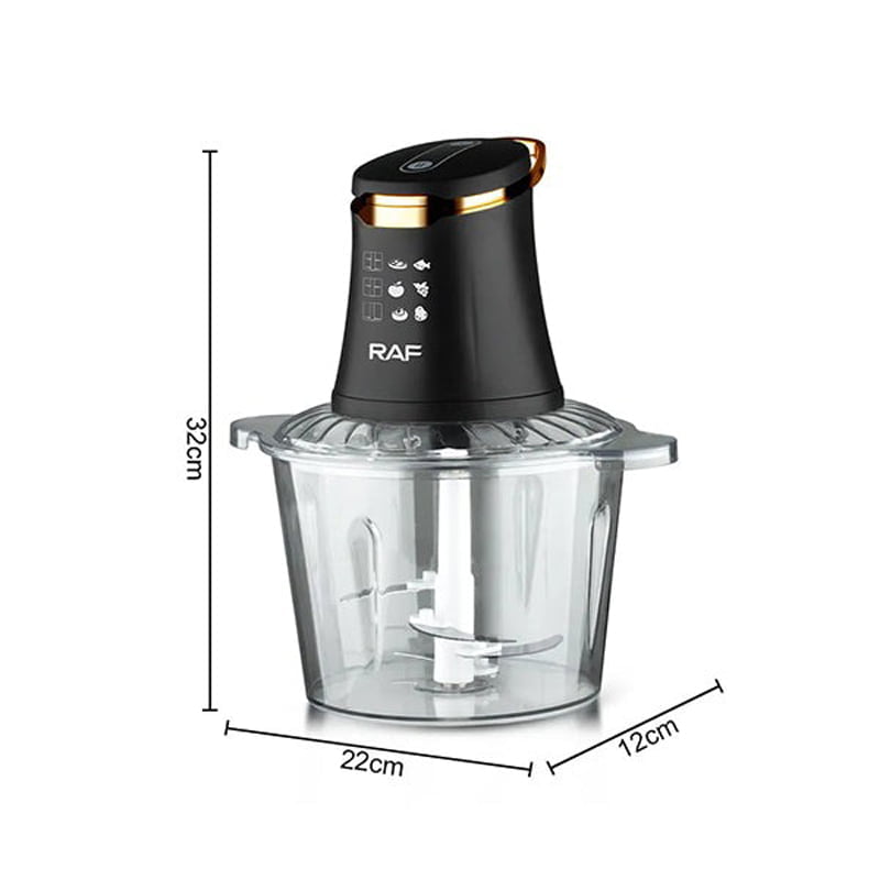 Raf Πολυκόπτης Multi 800W με Δοχείο 3lt R.7041 - Food Processor RAF