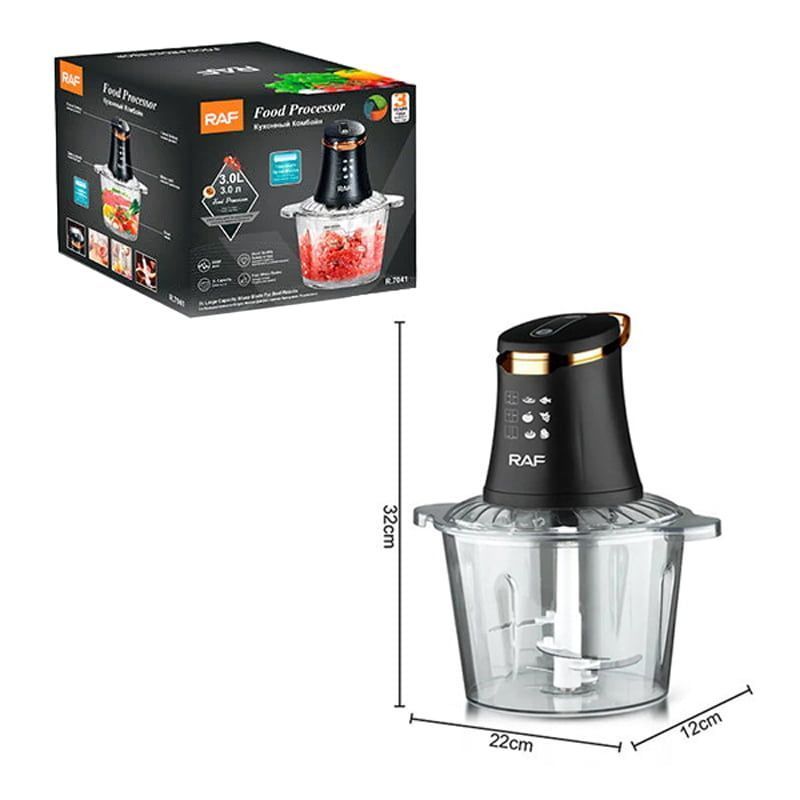 Raf Πολυκόπτης Multi 800W με Δοχείο 3lt R.7041 - Food Processor RAF
