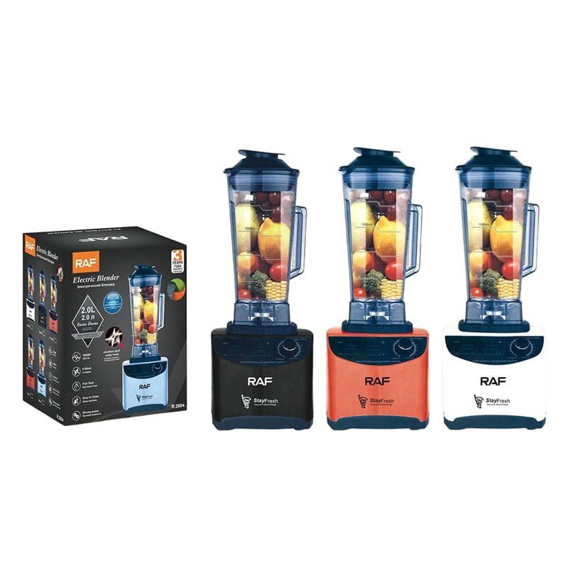 RAF Ηλεκτρικό Μπλέντερ 2.0L 1800W R.2804 - Electric Blender RAF