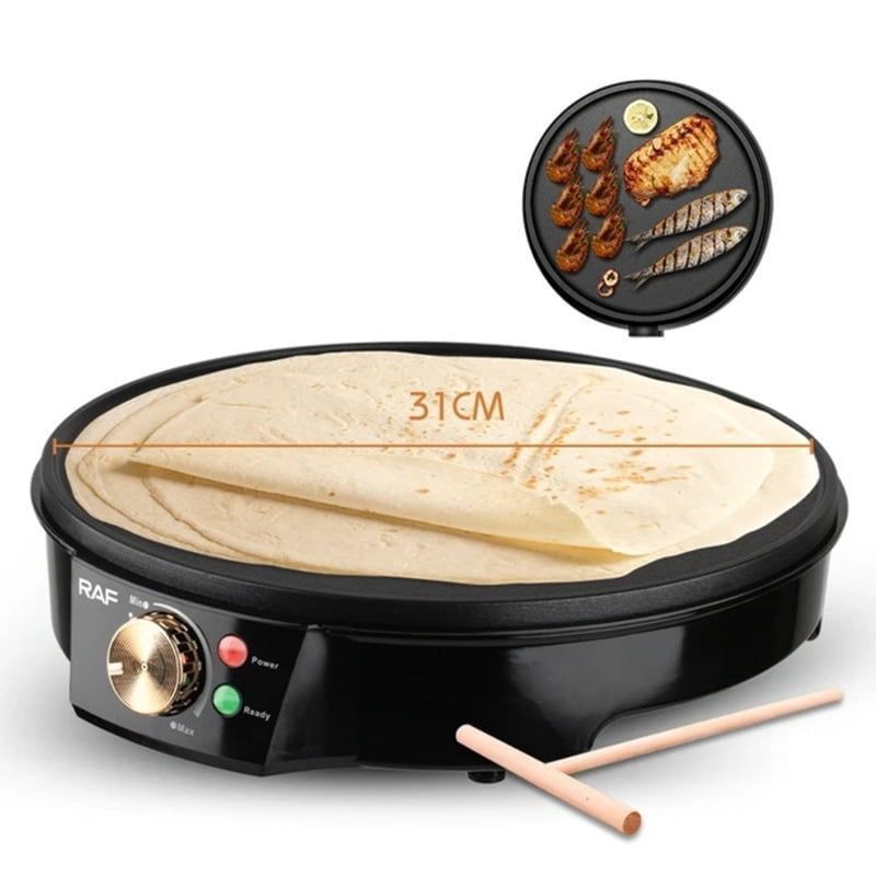 RAF Κρεπιέρα 1200W R.528 - Crepe & Pancake Maker RAF